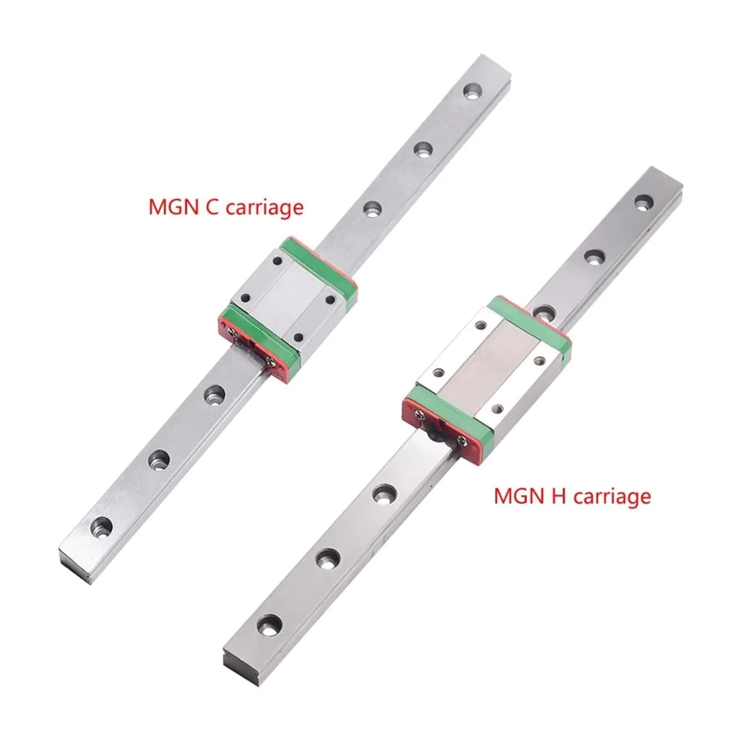 1PC MGN15C MGN15H Linear Rail Guide 150mm 300mm 400mm 800mm with 1PC MGN SliderA(MGN15H,Only 1PC Block)