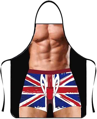 Delantal divertido para hombres y mujeres, chef, cumpleaños, broma, regalos de broma, cocina creativa, barbacoa, cocina, hornear, parrilla, fiesta,