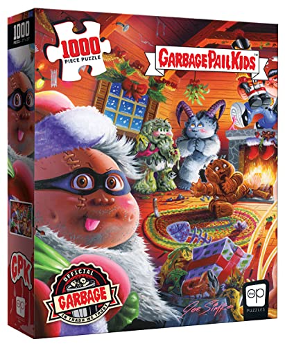 Garbage Pail Kids “Wreck The Halls” 1000 Piece Jigsaw Puzzle | Collectible Puzzle Artwork Featuring Original Gpk - Chris Mess, Drippy Dan, And More | Officially-Licensed Gpk Puzzle & Merchandise #TOP19