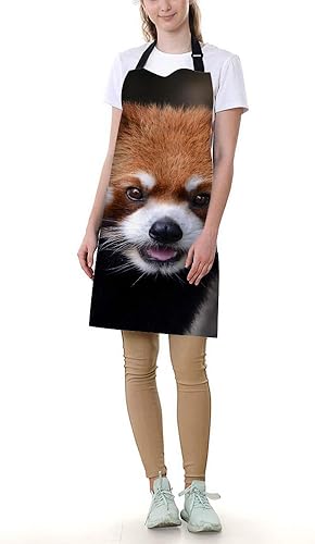 Miniatura 3 de SSOIU Delantal de cocina, tortuga marina, mundo del mar, azul océano, delantal de cocina para hornearbarbacoa, hombres y mujeres, unisex,