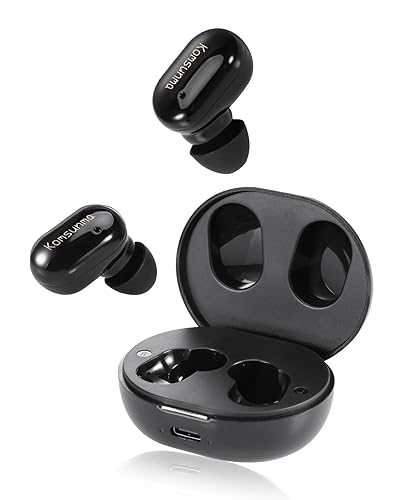 Komsunma Rechargeable Hearing Aids for Seniors & Adults with Noise Cancelling, 16 digital channels, 5-level volume adjustment, Lightweight Hearing