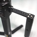 Acouto Poignée latérale Stabilizer Extension Rod Léger Porte poignée supérieure pour stabilisateur Ronin-S Gombal