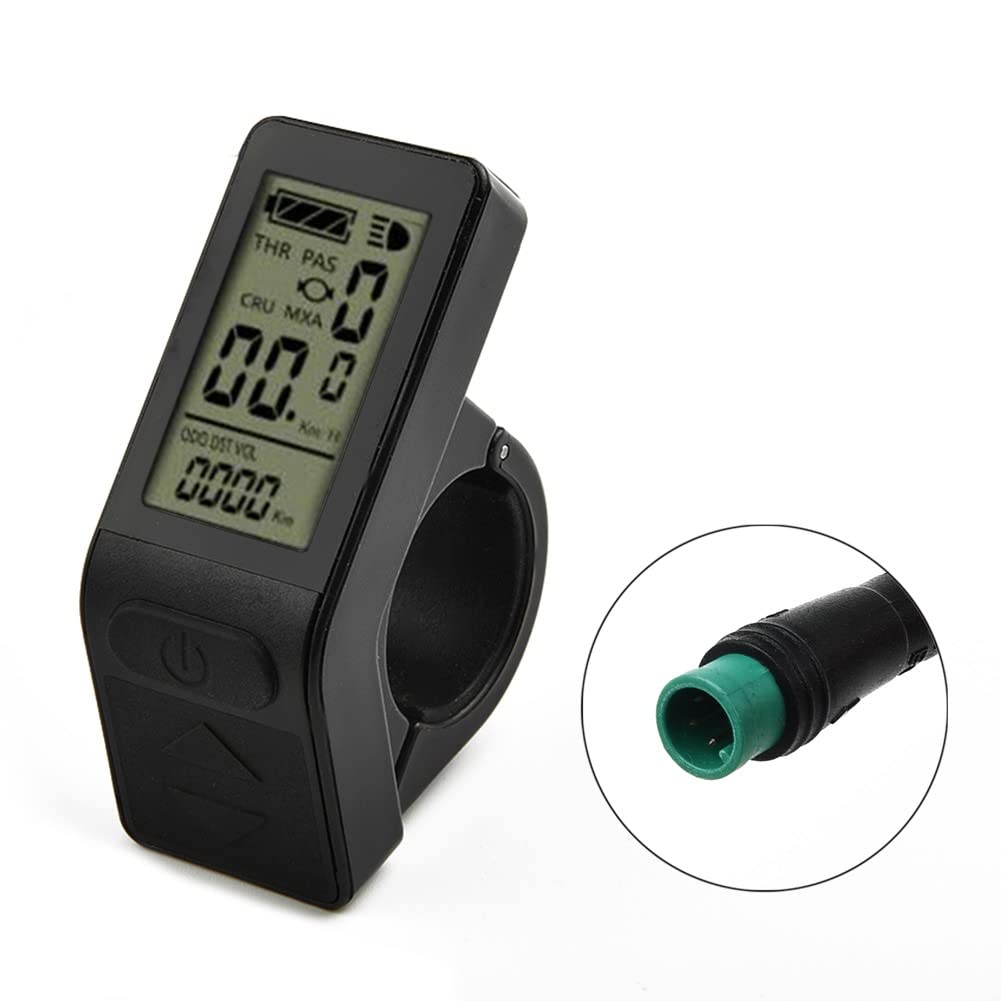 Compteur de vitesse électrique pour vélo électrique, 24 V/36 V/48 V Mini affichage KT-LCD4 pour vélo électrique
