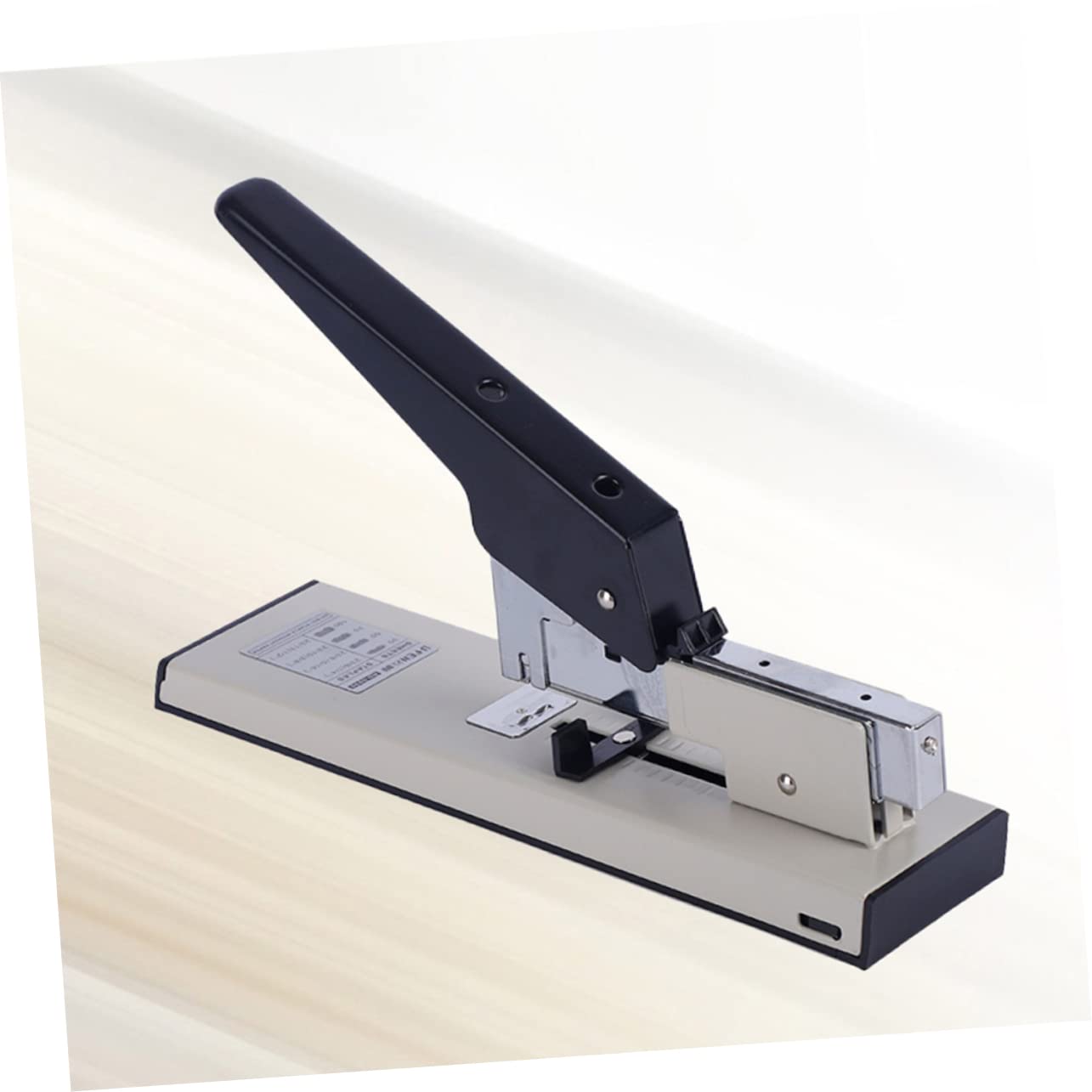 Agrafeuse Robuste en Métal Blanche 100 Feuilles pour Bureau