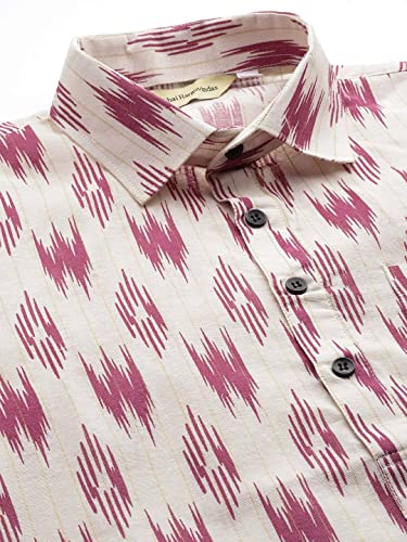 Image of Rajubhai Hargovindas Men's Festive Cotton Pathani Kurta