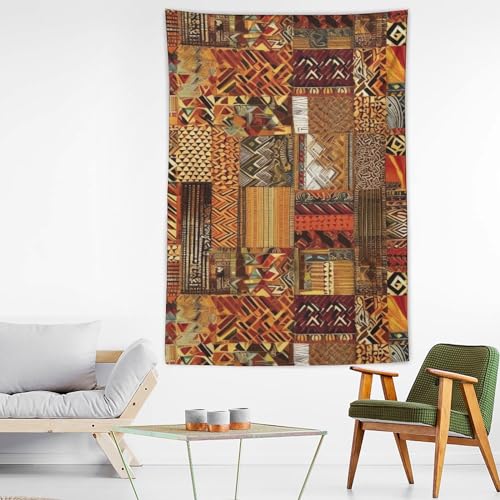 Tapisserie murale textile pour masquer un mur vide avec esthetisme