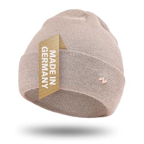 NYTTED® Merino Mütze | 100% feinste Merinowolle | warm, weich & strechbar...