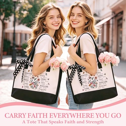 Image of Christian Gifts for Women Religious Gifts for Women Inspirational Catholic Gift for Woman Spiritual Bible Verse Accessories for Baptism Faith Based Jesus Gift Set Stuff for Teacher Mom Grandma Wife