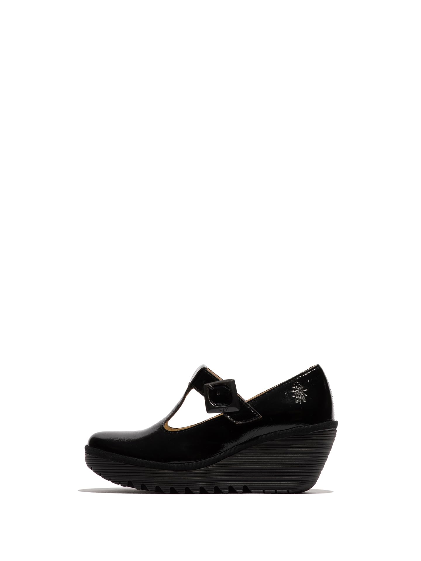 Fly London Women's YALD598FLY Oxford, Black, 9 UK