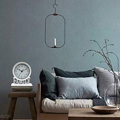 Reloj de mesa con cristal HD antirreflejos para una lectura perfecta de la hora 5