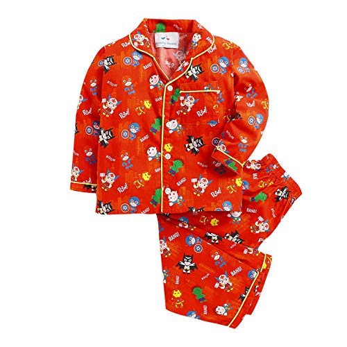 Image of Boy's & Girl's Cotton Printed Night Suit Set Pack of 1
