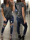 Zoom IMG-1 jsrichhe t shirt casual da
