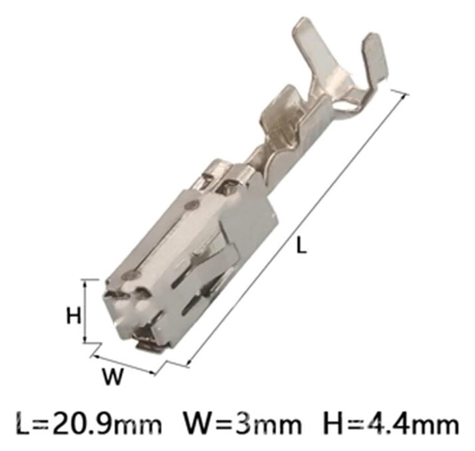 Bornes série 50pcs 2.8mm for connecteur et bornes DJ627B-2.8B 1-968849-1(500pcs)