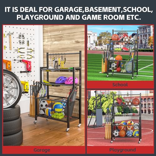 Hoachily Garage Sports Equipment Organizer thumb #1