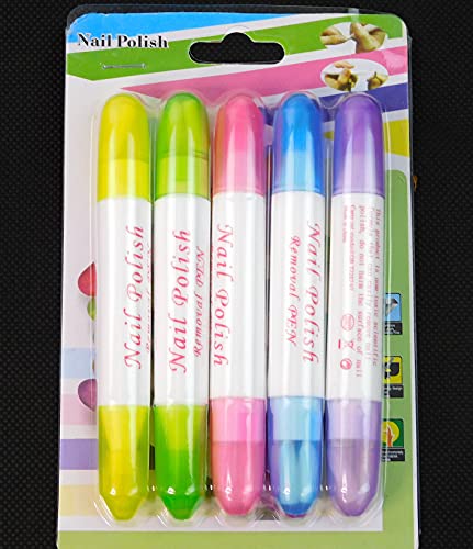 Precision Nail Polish Corrector Pen 5 Pieces #TOP25
