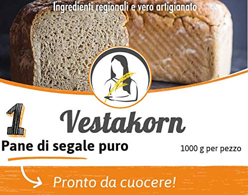 Pane artigianale Vestakorn, pane di segale puro