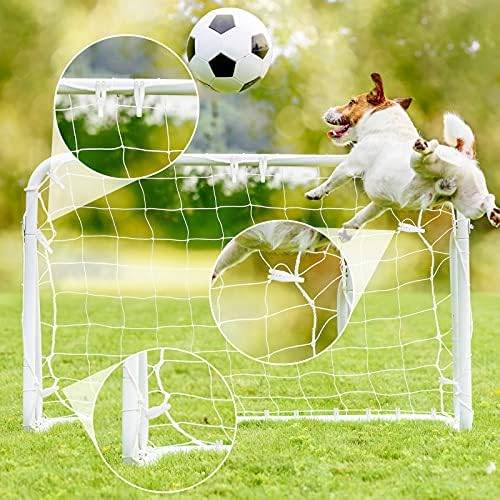 Football Net Clips Soccer Goal Net Clips Soccer Goal Accessories Plastic Net Clips White Football Net Clips for Football Soccer Tennis Nets Outdoor Sports Players Teammates Coaches (14 Pieces)