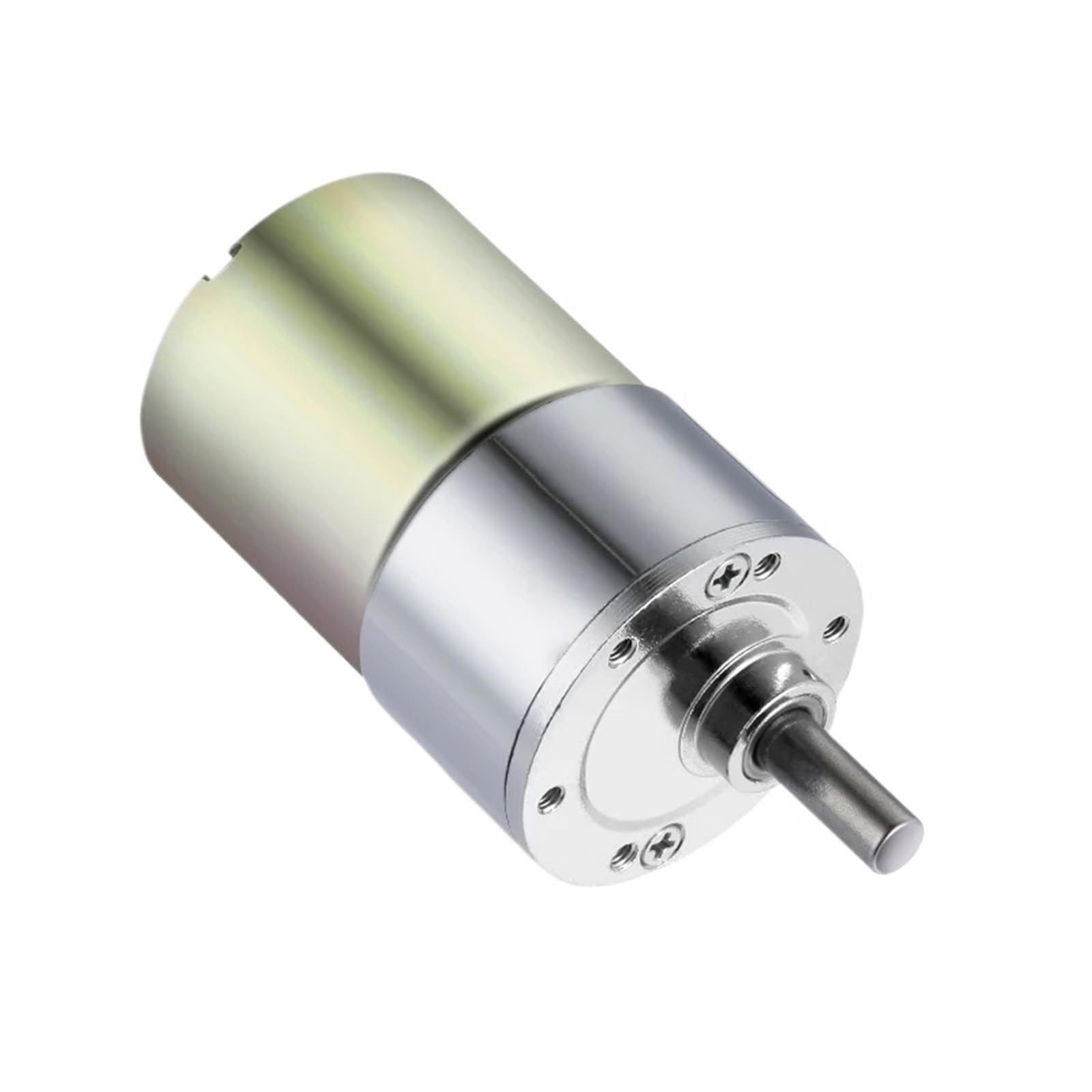 1 x exzentrische Ausgangswelle, 37 mm Durchmesser, Getriebemotor, DC 12 V, 5 ~ 570 U/min, Getriebemotor mit hohem Drehmoment, elektrischer Mikrodrehzahlreduzierung, Getriebemotor (110 U/min, 24 V)