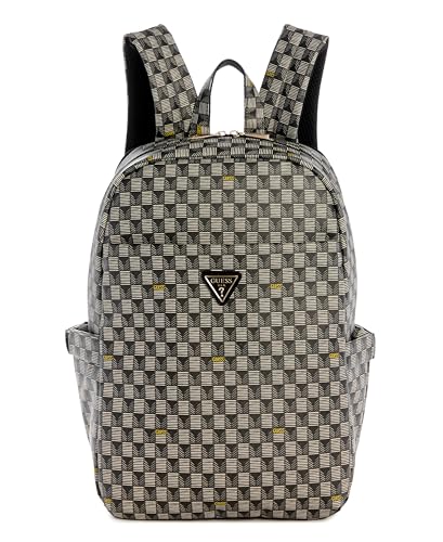 GUESS Viagem G-Wave, logotipo preto, mochila - 41,5 cm, Logotipo preto, Backpack - 16.5 Inches, Mochila de viagem G-wave