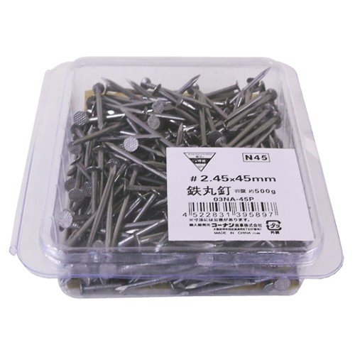 鉄丸釘 Amazon.co.jp: コーナンオリジナル 鉄丸釘 N45 03NA-45P : DIY