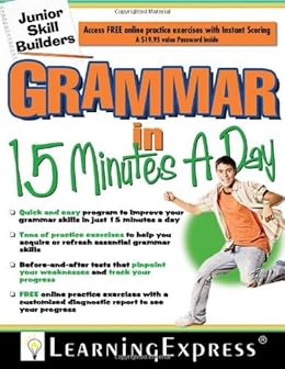 Kindle Store,Kindle eBooks,Education & Teaching Grammar in 15 Minutes a Day: Junior Skill Buider Learning Express Editors