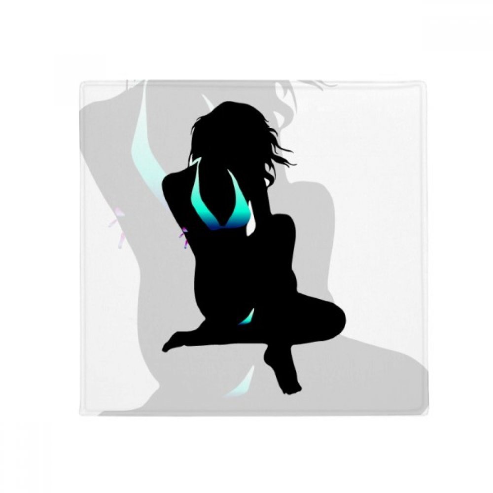Tapis de sol antidérapant femme bikini protection sol cuisine
