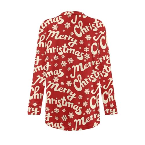 Image of Women's Lightweight Cardigans with Pockets Trendy Long Sleeve Open Front Cardigan Casual Tops Jackets Fall Oufits S-2XL