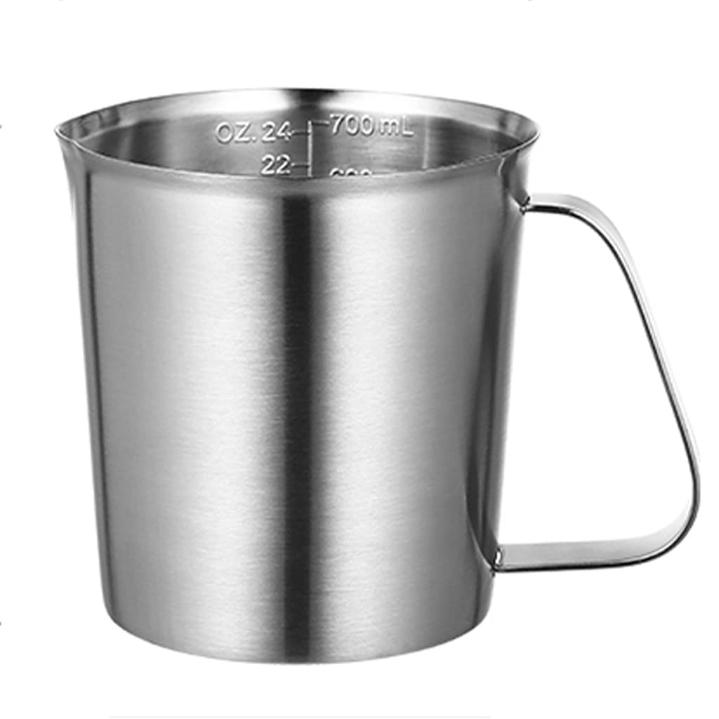 Miarka Ze Stali Nierdzewnej, Miarka Metalowa, Miarka Kuchenna, Miarka Do Gotowania, Domowe Artykuły Kuchenne (Size : 700Ml)