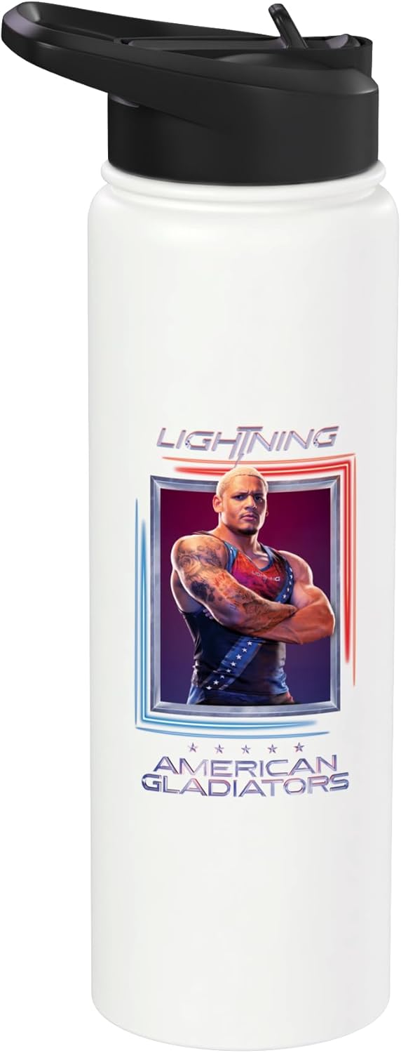 Lightning Stainless Steel Insulated Water Bottle
