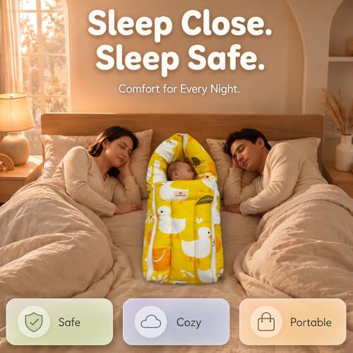 Image of StarAndDaisy 3 in 1 Baby Sleeping Bag for New Born, Baby Bedding Set, Washable & Foldable Cotton Design Godari, Toddlers Bed, Baby Bedding, Baby Mattress, Cradle Bed.