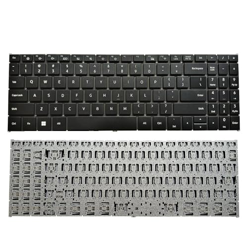 Clavier d'ordinateur portable fluide de rechange QWERTY US pour DY325K W1658LP-WL