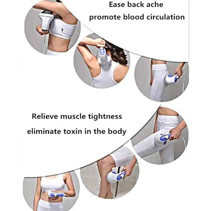 Edbirate Relax Spin Tone Body Massage Machine | Full body cargo for pain relief and relaxation