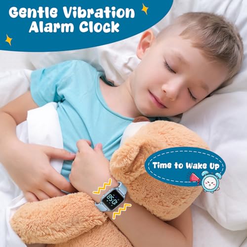 Image of Timever Kids Digital Watch for 5-14 Years Old Girls Boys Kids Sports Watch Outdoor Digital Watch with Pedometer Distance Calculation Vibration Dual Alarm Clock