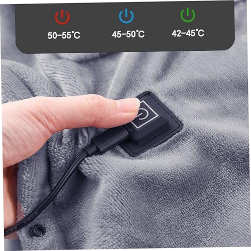 Couverture chauffante USB pour soulager le dos et se réchauffer instantanément sur le canapé