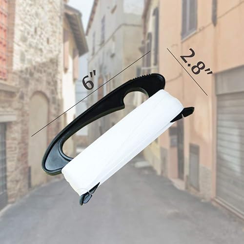 Miniatura 2 de ZUYYON Mango de cuerda de cometa - Cuerda de cometa de 328 pies, paquete de 2 unidades en total de 656 pies con carrete de conector, enrollador de