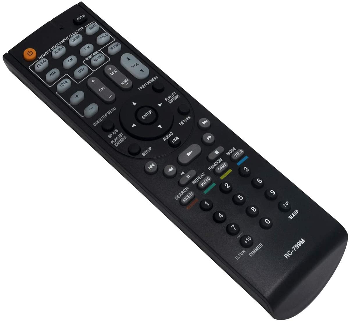 Telecomando Universale Sostitutivo RC-799M Per Onkyo – Compatibile Con TX-SR309, HT-R558 E Altri – Telecomando TV Facile E Immediato - 3