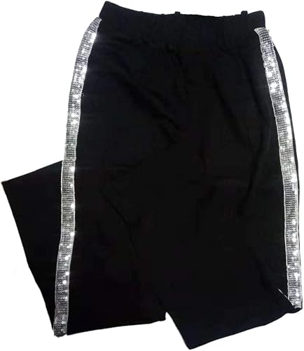 Miniatura 3 de Unisex Adulto Niños Niñas Jazz Latin Salsa Pantalones Bailar Hip Hop Pantalones