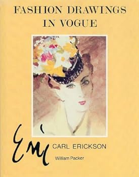 Hardcover Fashion Drawings in Vogue: Carl Erickson Book