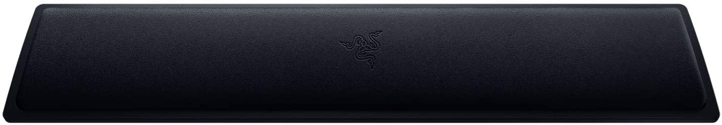 Razer RC21-01470200-R3M1 Plush Leatherette Wrist Rest Cushion for Full-Sized Keyboards - Black