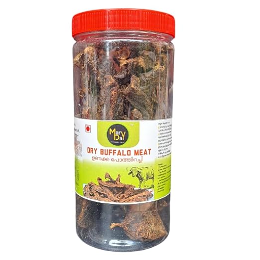 MaryDay Dried Buffalo Meat 250g(Pack Of 1) / ?/ For Making Idiyirachi/Product Of Kerala