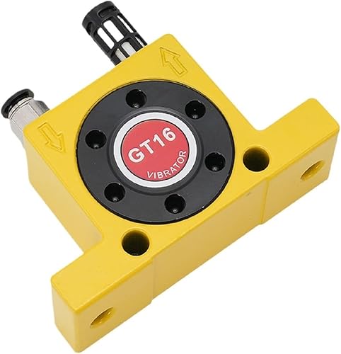 1pc GT4810162032 Pneumatic Turbine Vibrator 600N1200N Air Turbine Vibrator Bin Vibrator Aluminum Alloy Air Oscillator(GT-8)