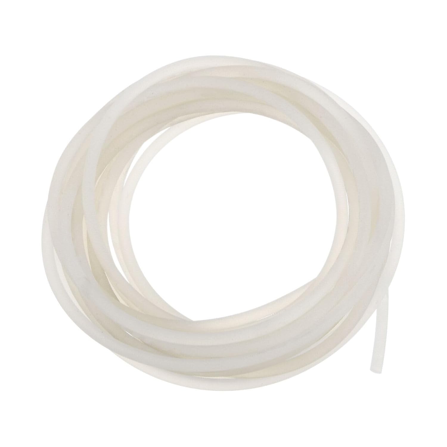 Tool Parts and Accessories Round Belts 4mm Dia 5 Meters Length Rough Surface PU Polyurethane White (#CN-140824-11723)