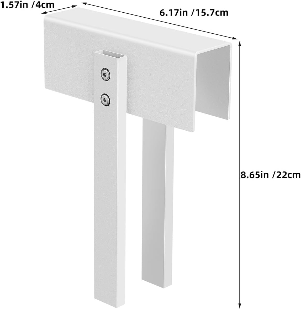 Gadpiparty 2pcs Adjustable Metal Bifold Door Locks for Safety, Double Door Latch Security Hardware for Folding Closet and Cabinet, Portable Childproof Lock for Home Use
