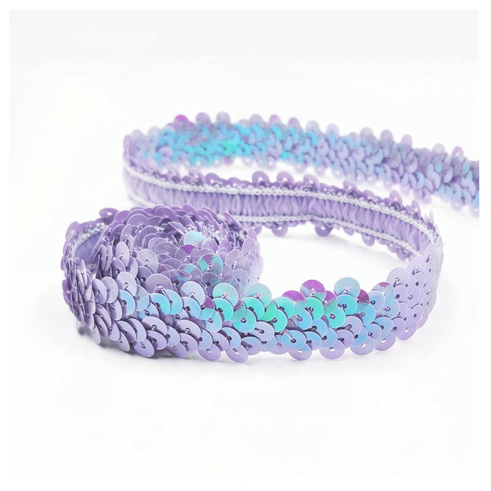 Ceinture élastique à paillettes | Accessoire de fête scintillant