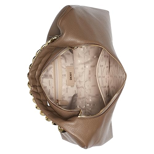 Image of DKNY Women's Handbags Hobo,TRUFFLE,1SZ