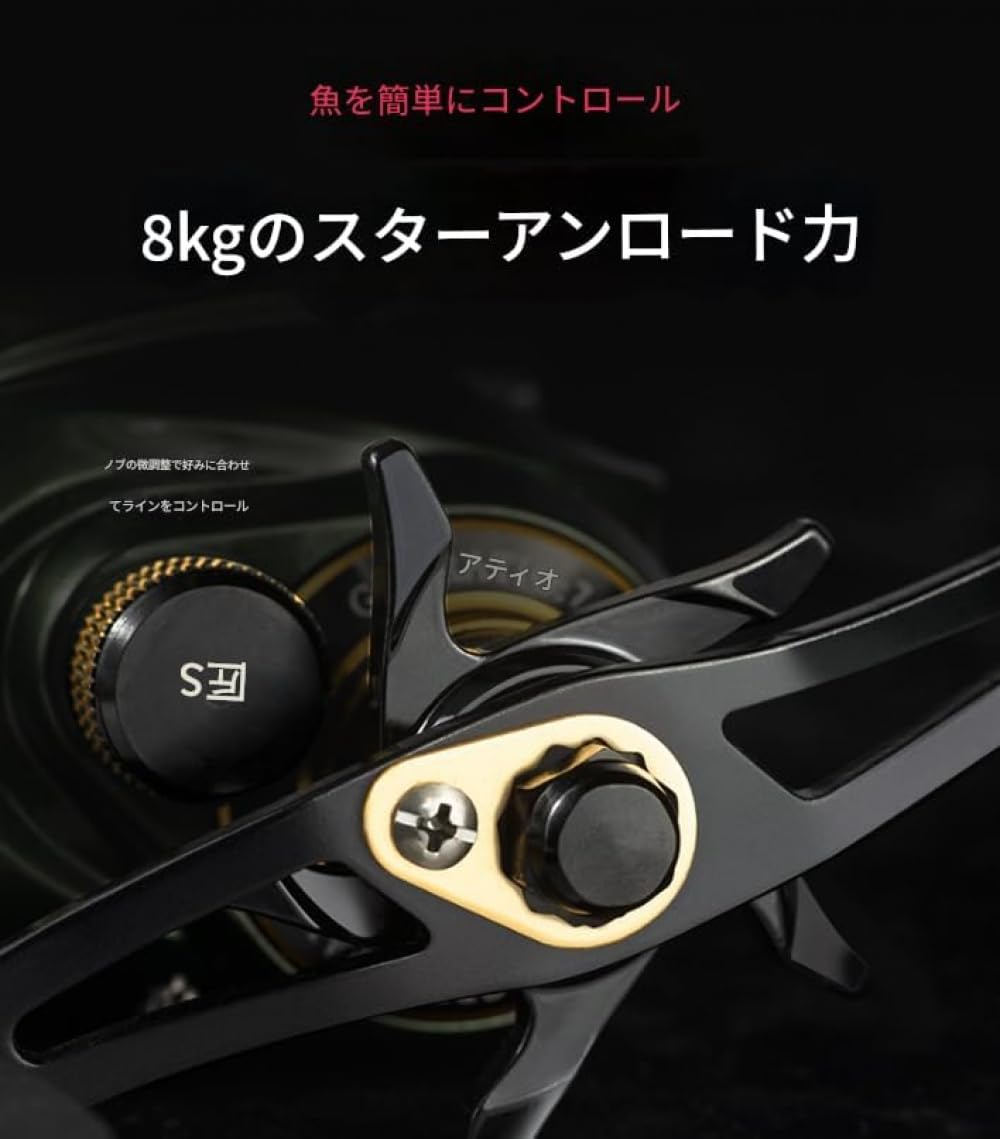 Amazon | Xiraivke ベイトリール ベイトフィネスリール 6.3:1