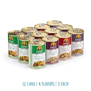 Weruva Classic Dog Food, Variety Pack, Chicken Free, Just 4 Me, Wet Dog Food, 14oz Cans (Pack of 12)