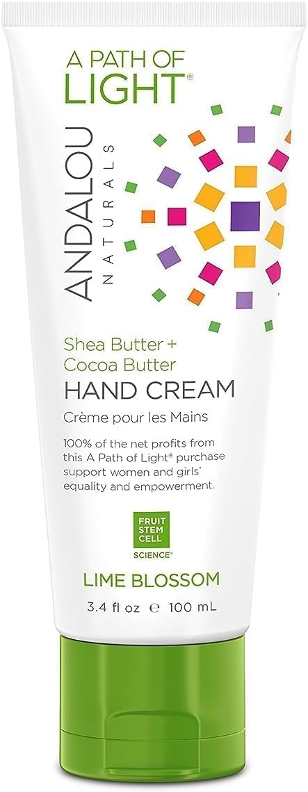 Andalou Naturals Lime Blossom Hand Cream, 3.4 Ounce