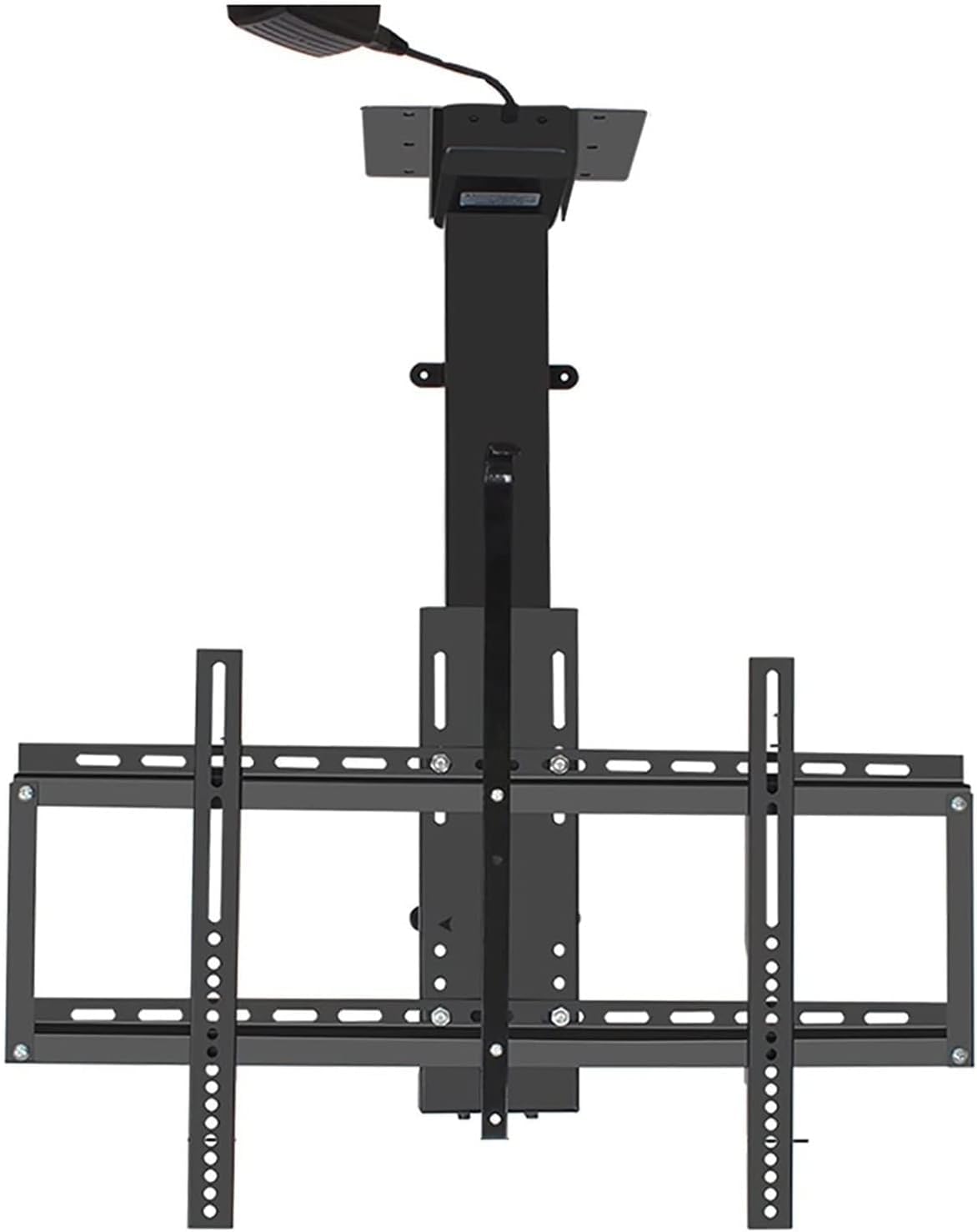 7UIYgtyO LNNW Ceiling TV Mount Bracket, Electric TV Lift With Remote Control And Memory Setting, For 32" To 75" TVs, Ceiling TV Mount TV Wall Bracket