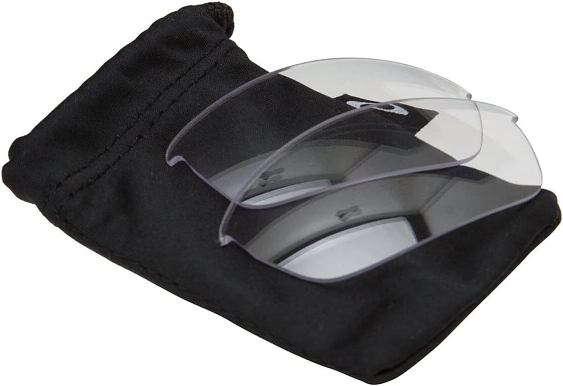 Oakley Men's Flak Jacket Sunglasses Replacement Lenses, Clear, 63 mm